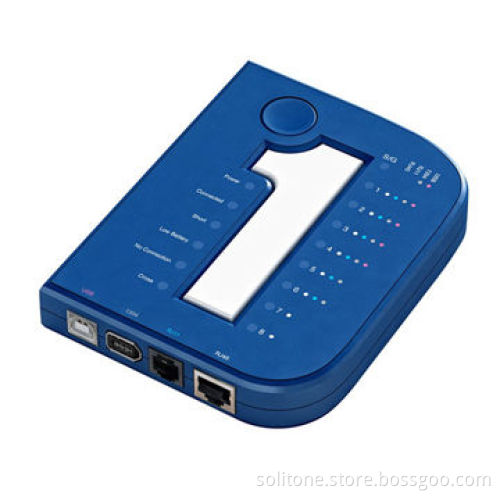 Cable Tester for RJ45/RJ11/USB/1394 Cable, New style